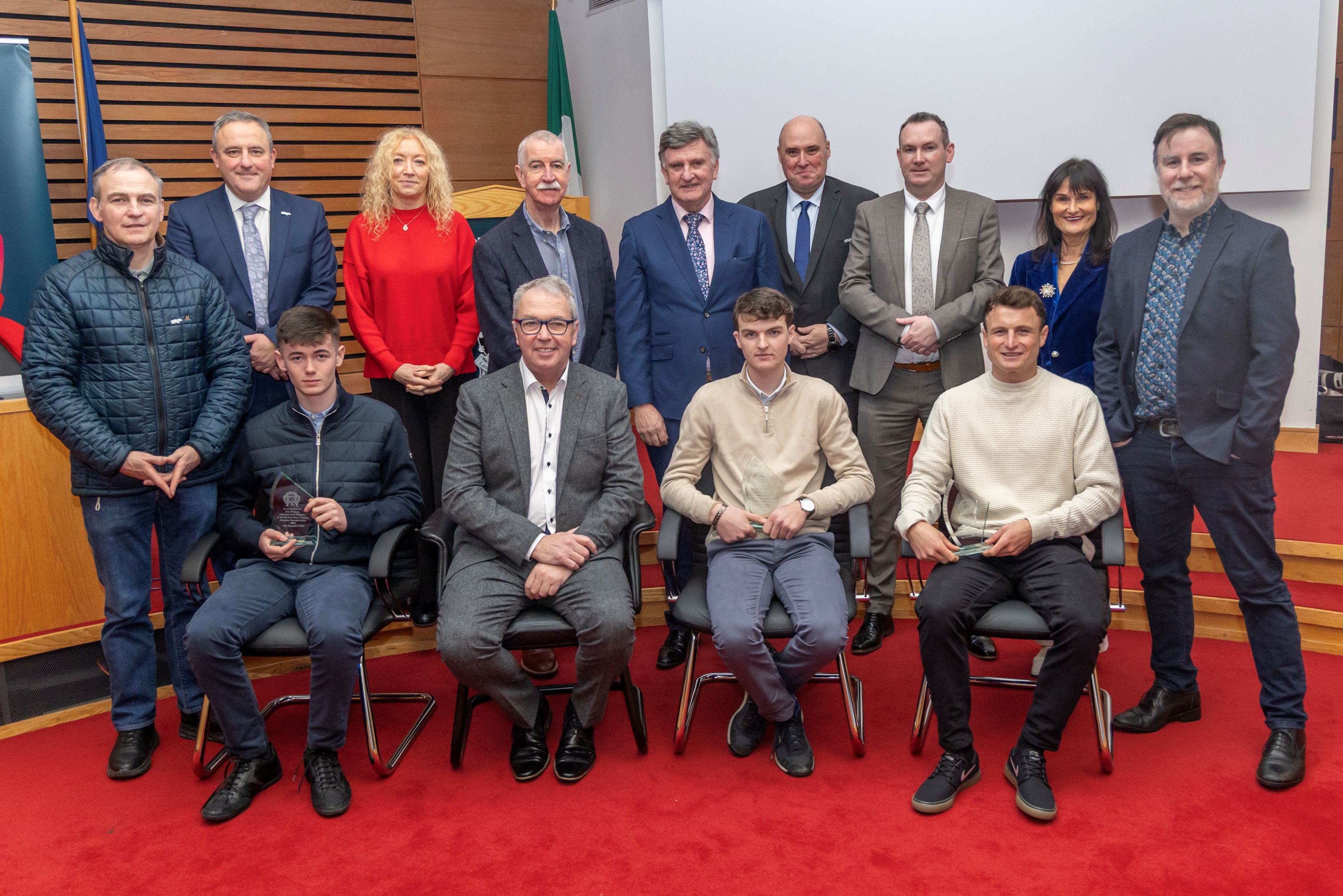 Civic Reception Honours Three Sporting Heroes
